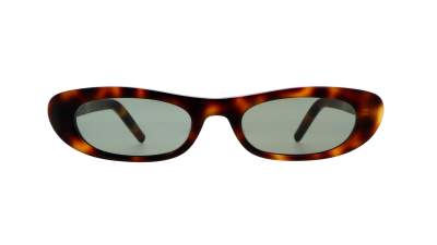 Sunglasses Saint Laurent Sl logo SL 557 SHADE 002 53-20 Havana ...