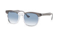 Ray-Ban Hawkeye RB2298 1355/3F 52-21 Grey on transparent