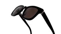 Saint Laurent Monogram Asian Smart Fitting SL M124 001 49-22 Black 