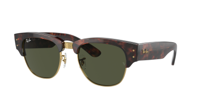 Ray-Ban Mega clubmaster RB0316S 990/31 50-21 Mock Tortoise on Arista