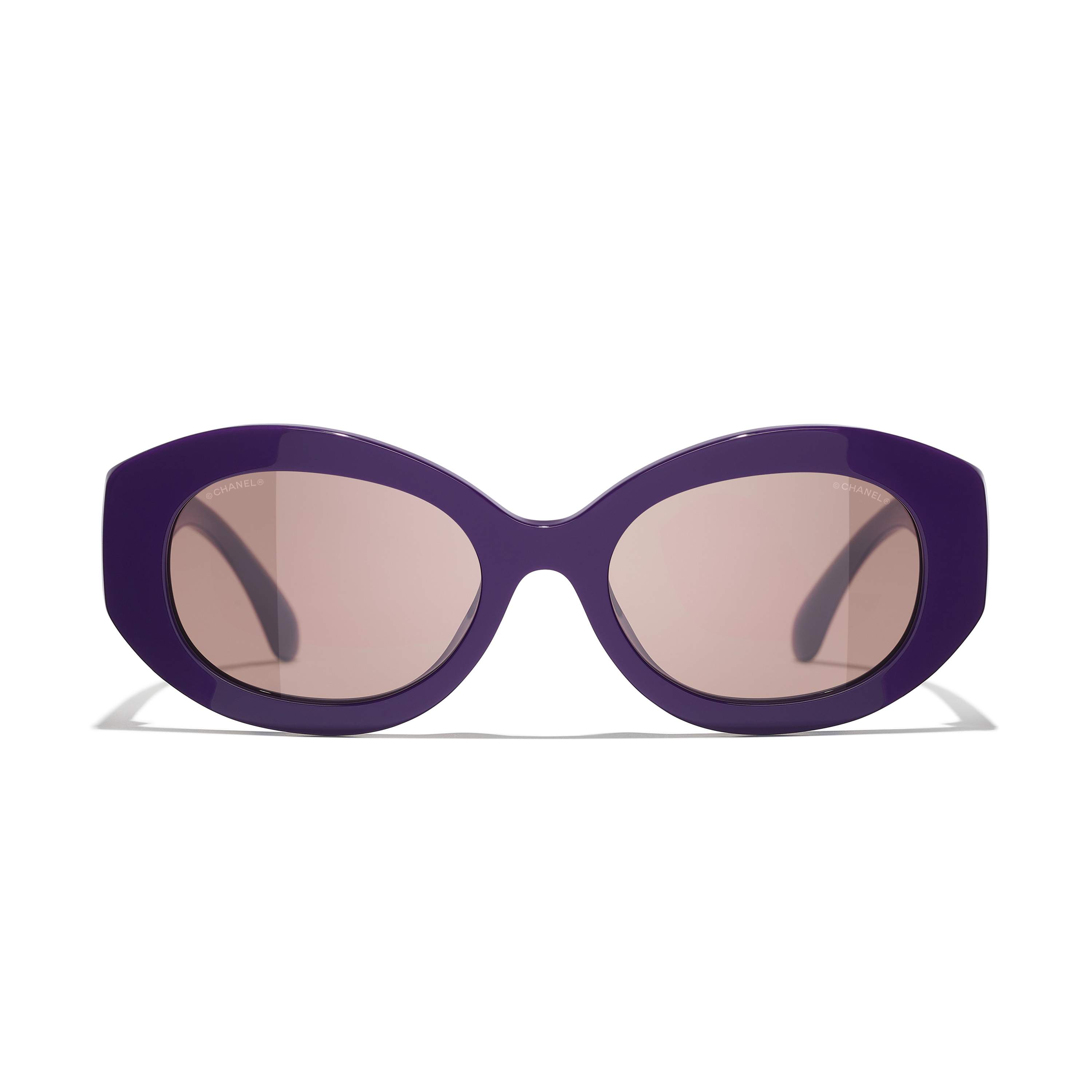 Chanel Dark Purple Sunglasses Chanel 4035 167 79 – Vintage Frames Company main image 3