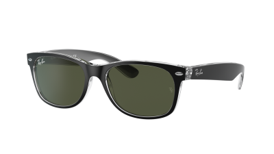 Ray-Ban New wayfarer RB2132 6052 55-18 Czarny