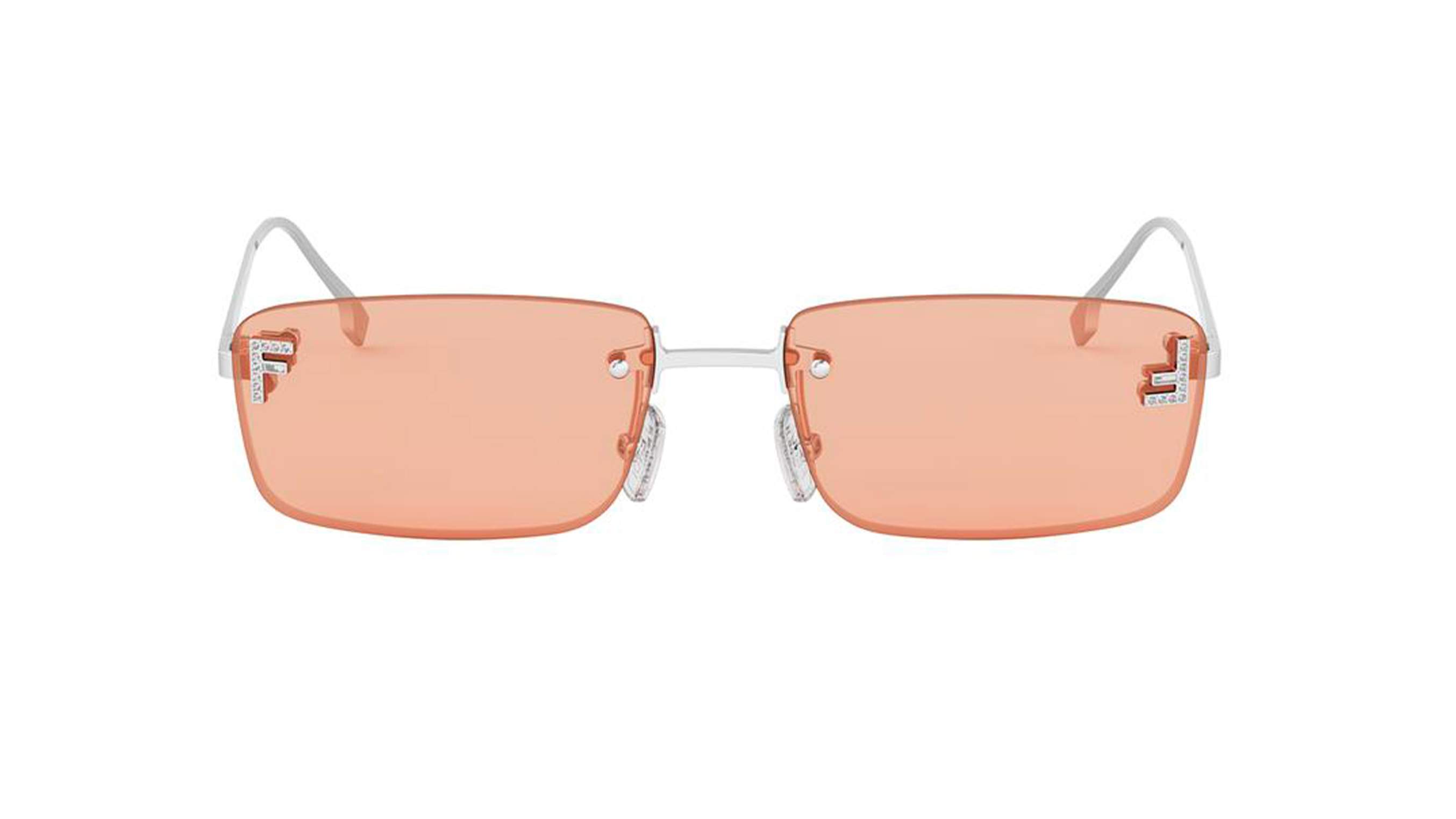 Lunettes de soleil FENDI First crystal FE4172US 16J 54-16 Argent