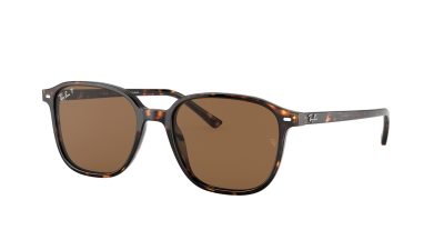 Ray-Ban Leonard Tortoise RB2193 902/57 53-18 Mittel Polarisierte Gläser