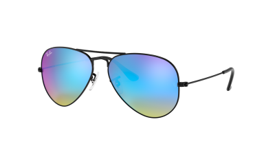 Ray-Ban Aviator Large metal RB3025 002/4O 58-14 Czarny