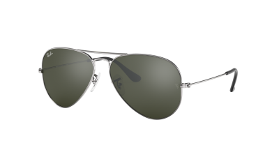 Ray-Ban Aviator Large metal RB3025 W3277 58-14 Srebrny