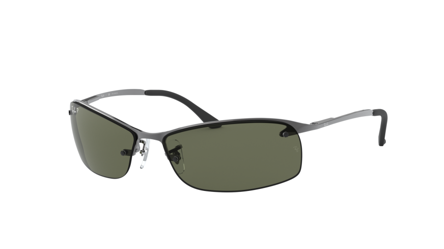 Ray-Ban RB 3183 004/9A Argenté Verres polarisés Large