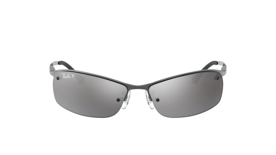 Sunglasses Ray-Ban RB3183 004/82 63-15 Grey Large Polarized Mirror
