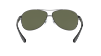 Ray-Ban Silber RB3386 004/9A 67-13 Breit Polarisierte Gläser