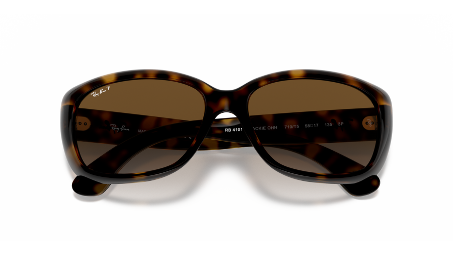 Ray-Ban サングラス RB4101F 710/T5 Sunglasses Ray-Ban Jackie Ohh Tortoise RB4101 710/T5 58-17 Large