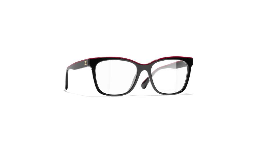 CHANEL CH3392 1794 51-17 Black and Red