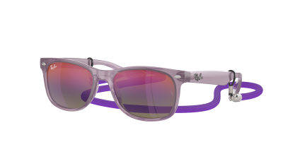 Ray-Ban Junior new wayfarer RJ9052S 7147B1 47-15 Opal Purple