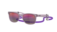 Ray-Ban Junior new wayfarer RJ9052S 7147B1 47-15 Opal Purple