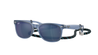 Ray-Ban Junior new wayfarer RJ9052S 714855 47-15 Opal Blue