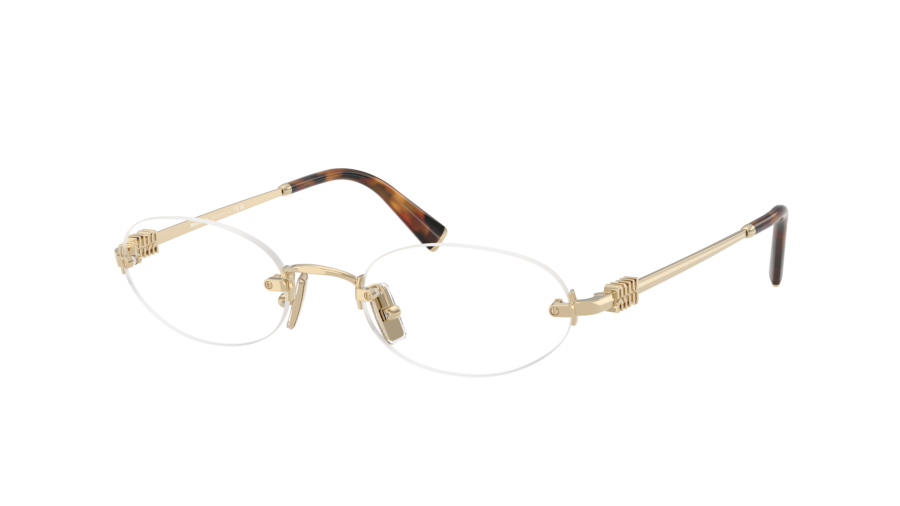 Miu Miu MU 53WV ZVN-1O1 53-20 Pale Gold