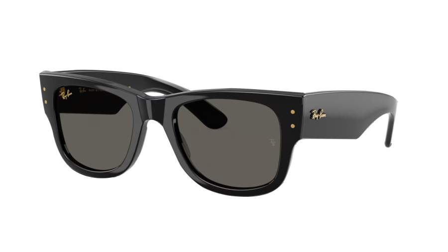 Ray-Ban Mega wayfarer Asap rocky blacked out RB0840S 6826/J5 51-21 Zwart