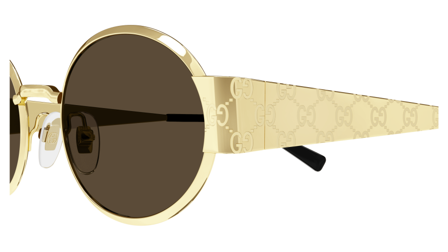 Gafas de sol Gucci Logo GG1854S 005 51-23 Oro en stock | Visiofactory