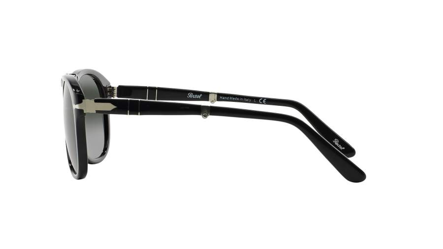 Sunglasses Persol PO0714 95/31 54-21 Standard Black Folding in