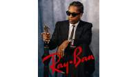 Ray-Ban Mega clubmaster Asap Rocky Blacked Out RB0316S 6826/J5 50-21 Black on gold