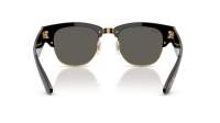 Ray-Ban Mega clubmaster Asap Rocky Blacked Out RB0316S 6826/J5 50-21 Black on gold