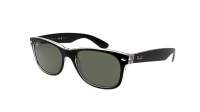 Ray-Ban New wayfarer RB2132 6052/58 55-18 Schwarz
