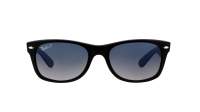 Ray-Ban New wayfarer RB2132 601S/78 55-18 Schwarz