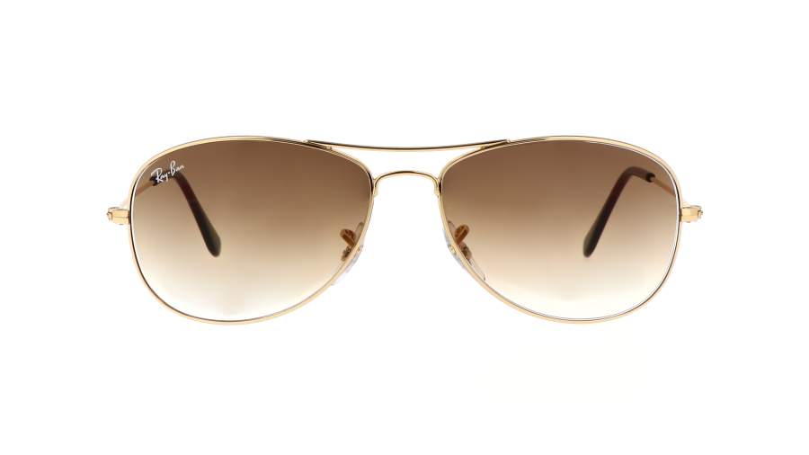 Ray-Ban Cockpit Gold RB3362 00151 59-14 Large Gradient in  display picture 3