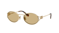 Miu Miu Logo MU 52YS ZVN10R 54-21 Pale Gold