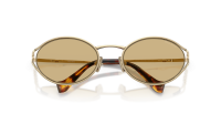 Miu Miu Logo MU 52YS ZVN10R 54-21 Pale Gold