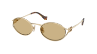 Miu Miu Logo MU 52YS ZVN10R 54-21 Pale Gold