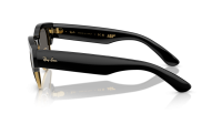 Ray-Ban Mega clubmaster Asap Rocky Blacked Out RB0316S 6826J5 53-21 Black on gold