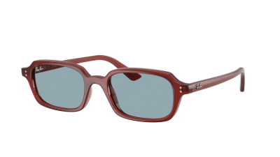 Sonnenbrille Ray-Ban Zuri Bio-based RB4455 6809/80 49-19 Rusty Brown auf Lager