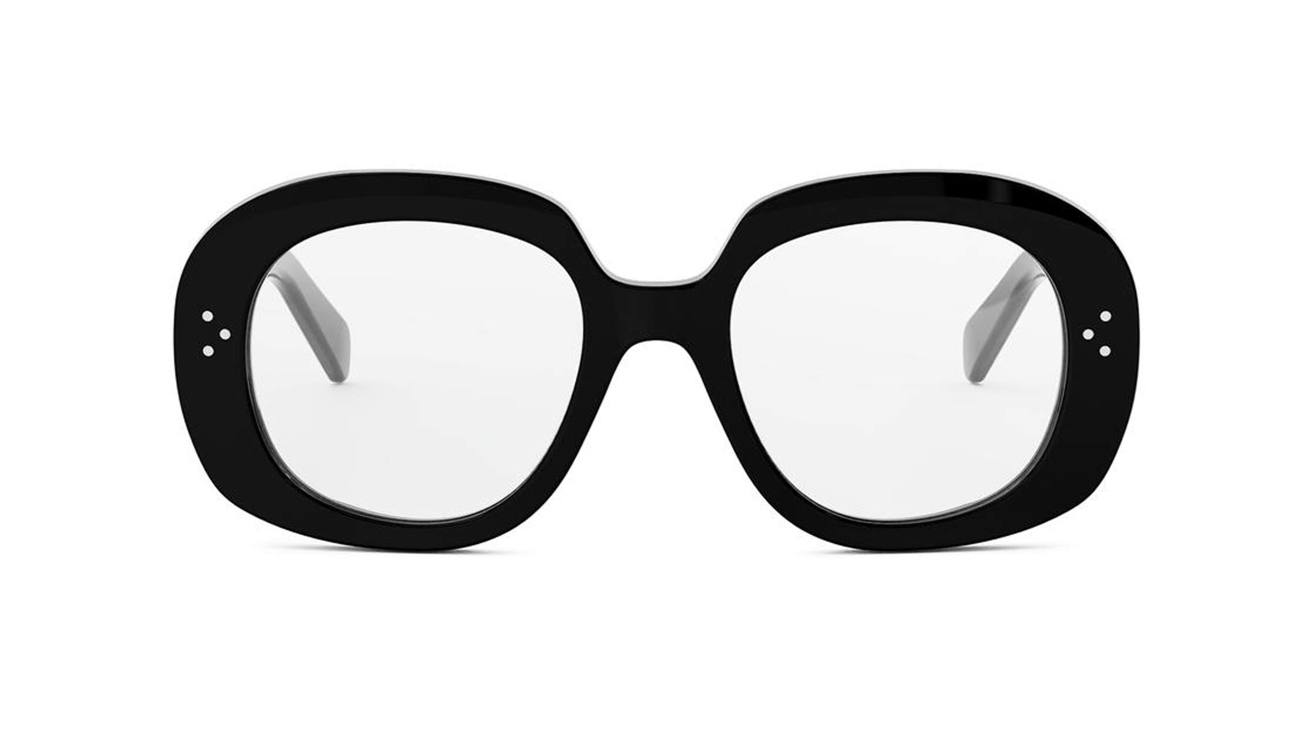 Celine black round black transparent sunglasses Sunglasses CELINE Bold 3 CL4003IN 01B 48-23 Black in stock main image 4