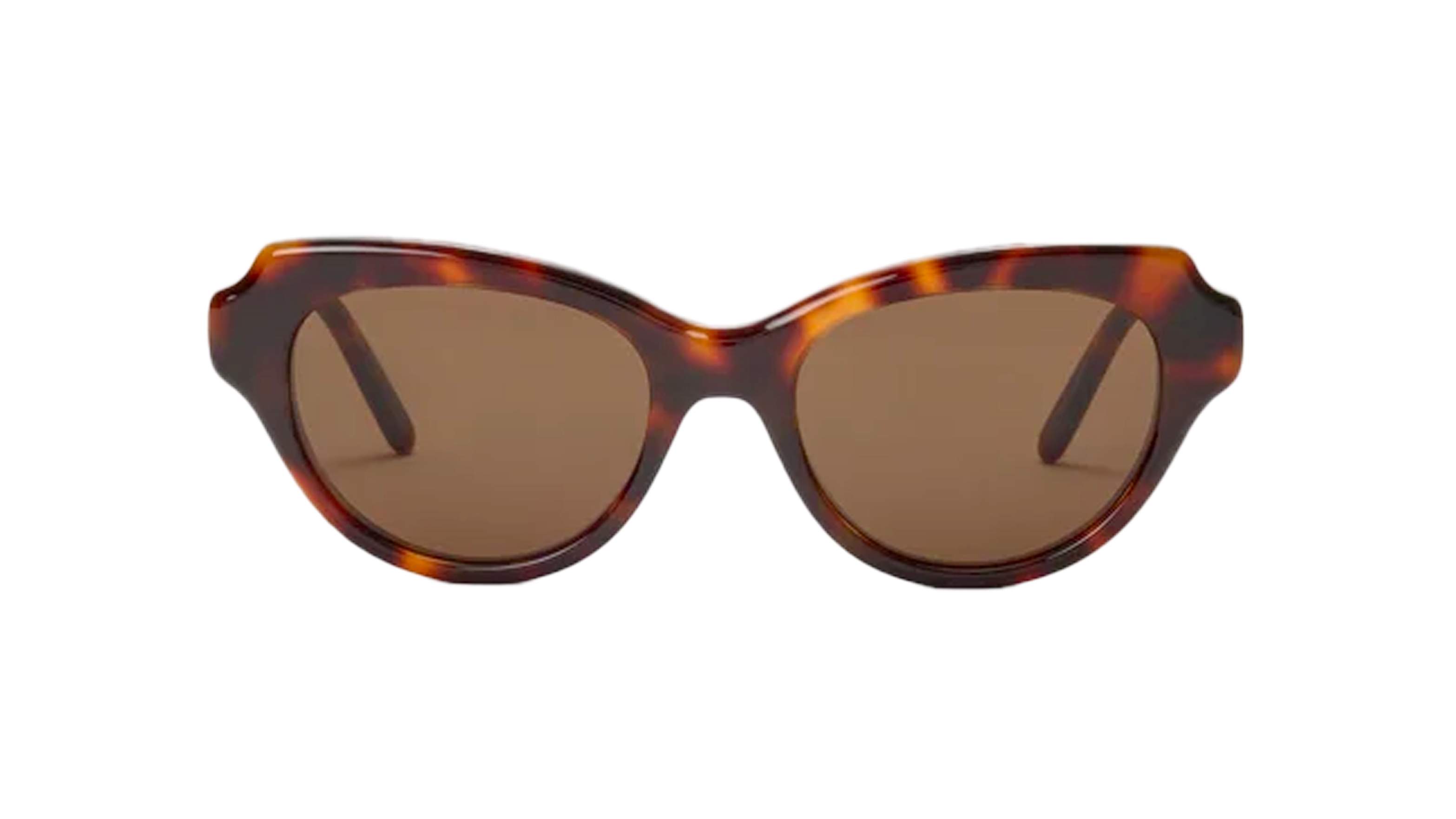 Loewe LW40153F 52E Cat Eye Sunglasses – Dark Havana\\Brown Loewe Curvy LW40153I 52E Sunglasses - US main image 3