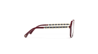 CHANEL CH3489Q 1792 55-18 Bordeaux