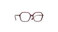CHANEL CH3489Q 1792 55-18 Bordeaux