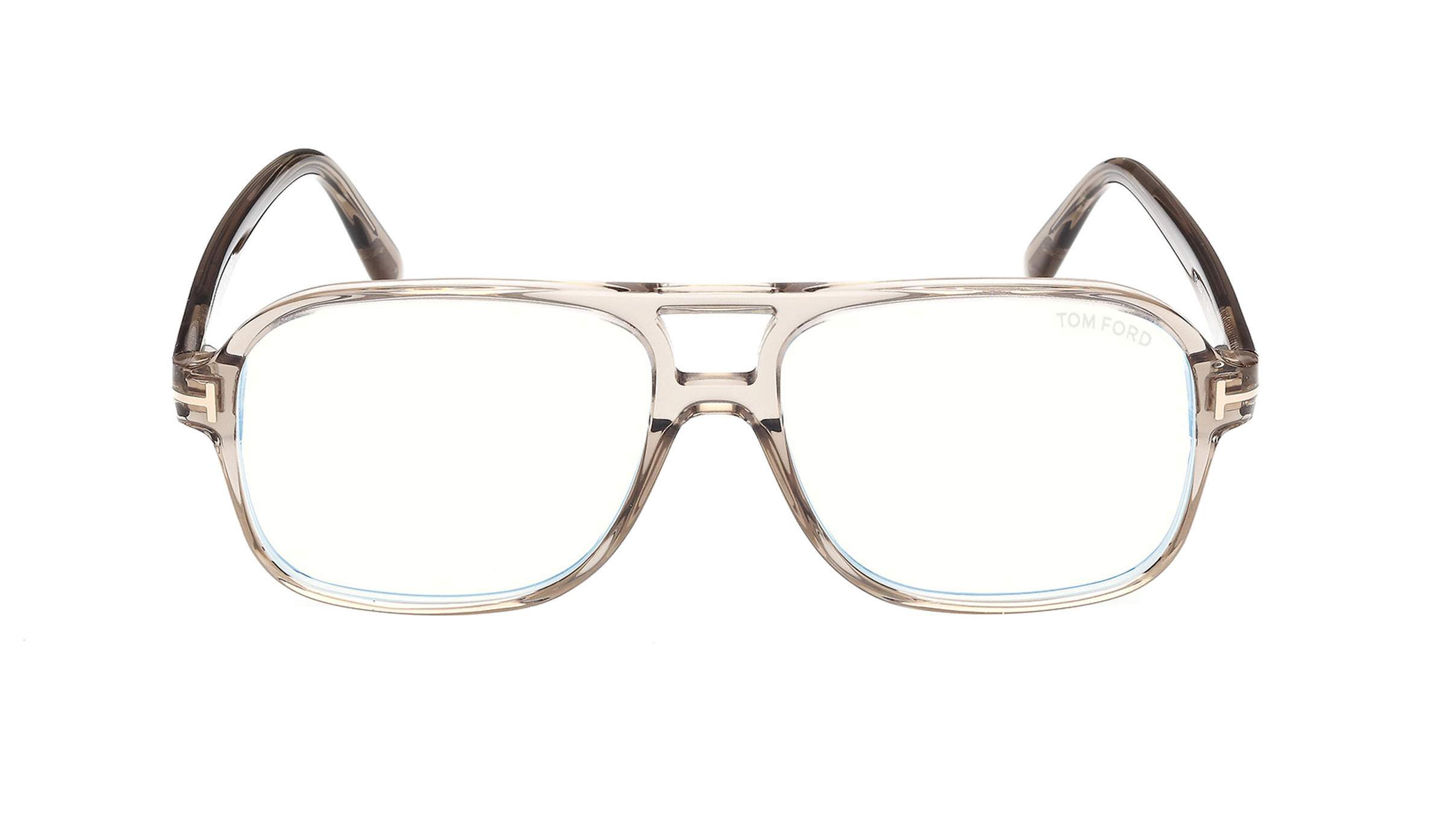 Gafas graduadas Tom Ford FT6058-B/V 051 58-16 Transparente en stock ...