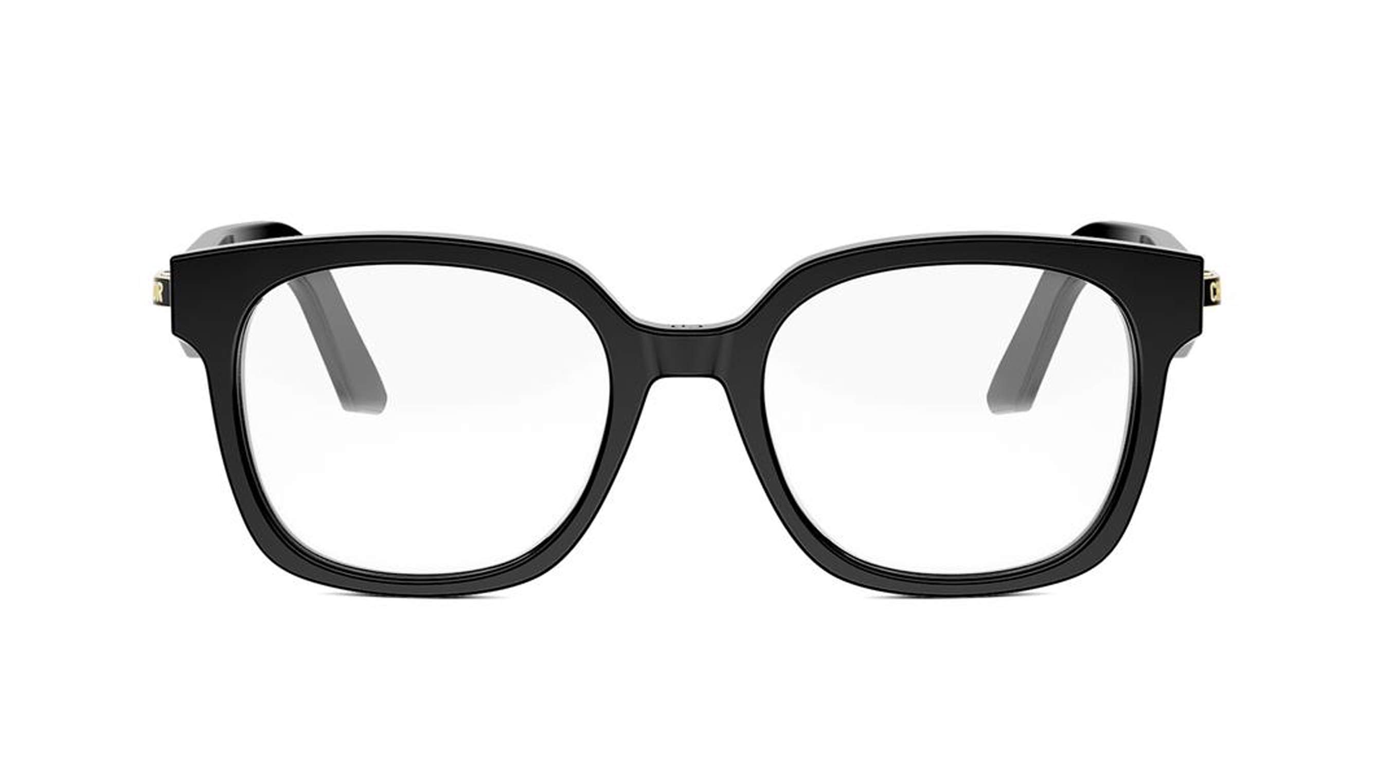 DIOR CHRISTIAN DIOR Unisex Eyeglasses Rectangular Frame Full Black Rim Eyewear G Effortlessly bold in black with Dior sunglasses. Type: Dior  main image 2