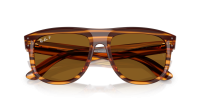 Ray-Ban Boyfriend Reverse RBR0501S 6791/83 56-18 Striped Havana