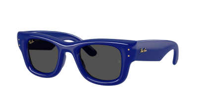 Lunettes de soleil Ray-Ban Wayfarer puffer RB4940 6833/87 47-23 Bleu