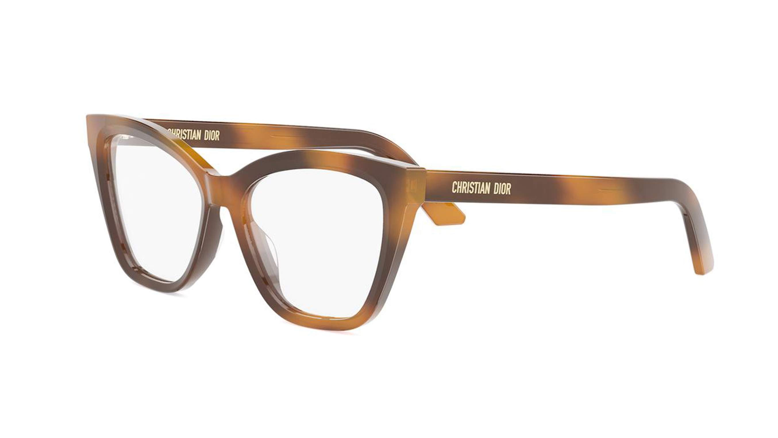 Dior Ladies Tortoise Aviator/Pilot Eyeglass Frames Diorcd2f 086 51 Eyeglasses Dior Mini CD O R4I Tortoise Prescription Eyeglasses main image 4