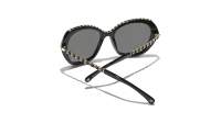 CHANEL CH5547Q C622/T8 55-18 Schwarz