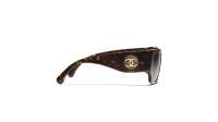 CHANEL CH5549 C714/83 55-18 Dark havana