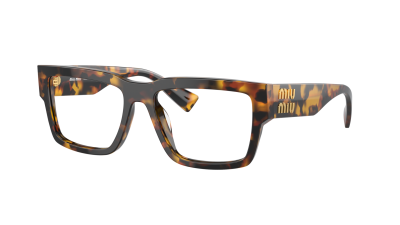 Lunettes de vue Miu Miu MU 02XV VAU1O1 54-17 Honey Tortoise