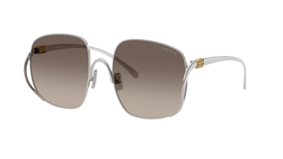 Sonnenbrille Miu Miu MU A57S 1BC30S 57-20 Silver auf Lager