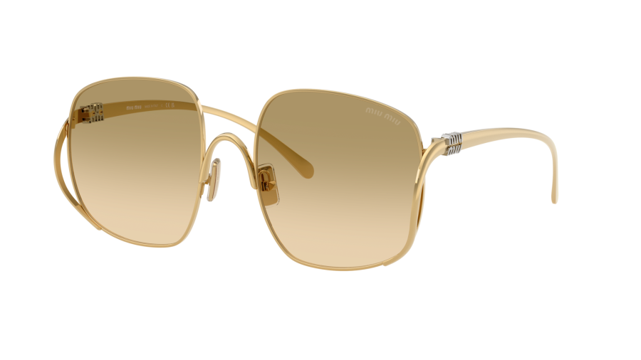 Miu Miu MU A57S 5AK20S 57-20 Or