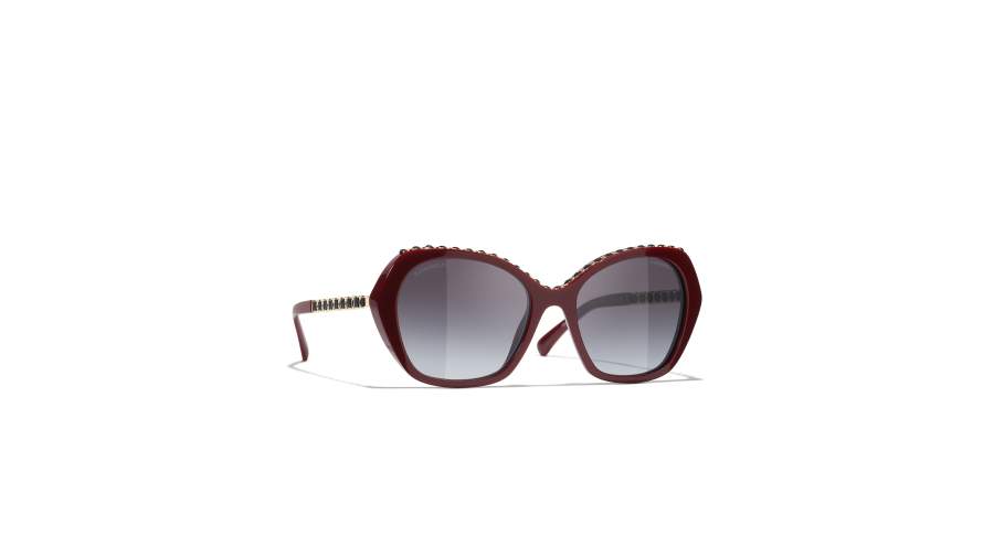 CHANEL CH5547Q 1792/S6 55-18 Bordeaux