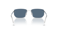 Ray-Ban RB3768 003/80 56-17 Zilver