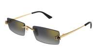 Cartier Panthère de cartier CT0598S 001 55-20 Ouro