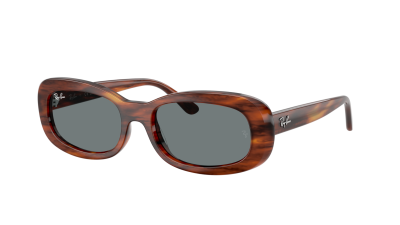 Lunettes de soleil Ray-Ban RB2221 954/62 53-18 Striped Havana